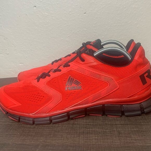 Mens RBX Floyd Running Sneakers/Red/ Size 11 - Picture 2 of 9